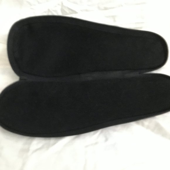 Adolfo Black Leather Men's Slides with Case - Picture 6 of 6